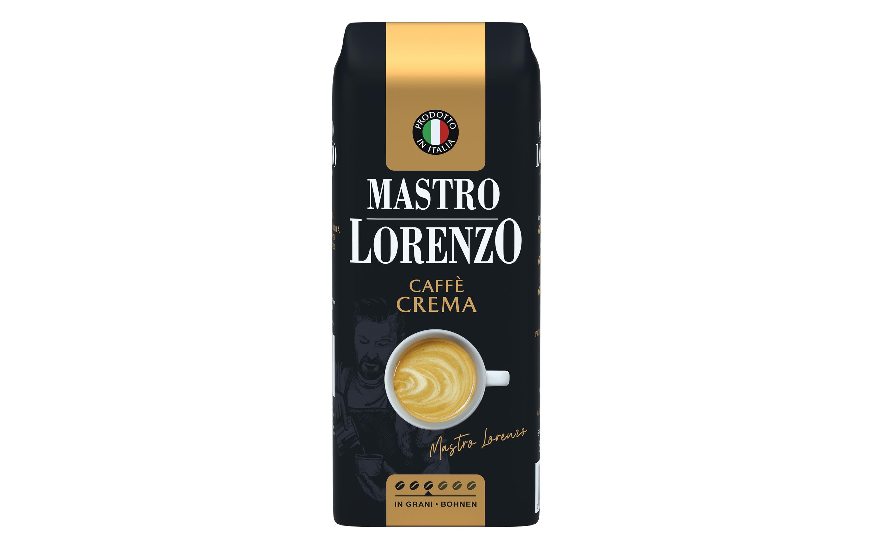 Kaffeebohnen Crema 500 gHochwertiger Bohnenkaffee