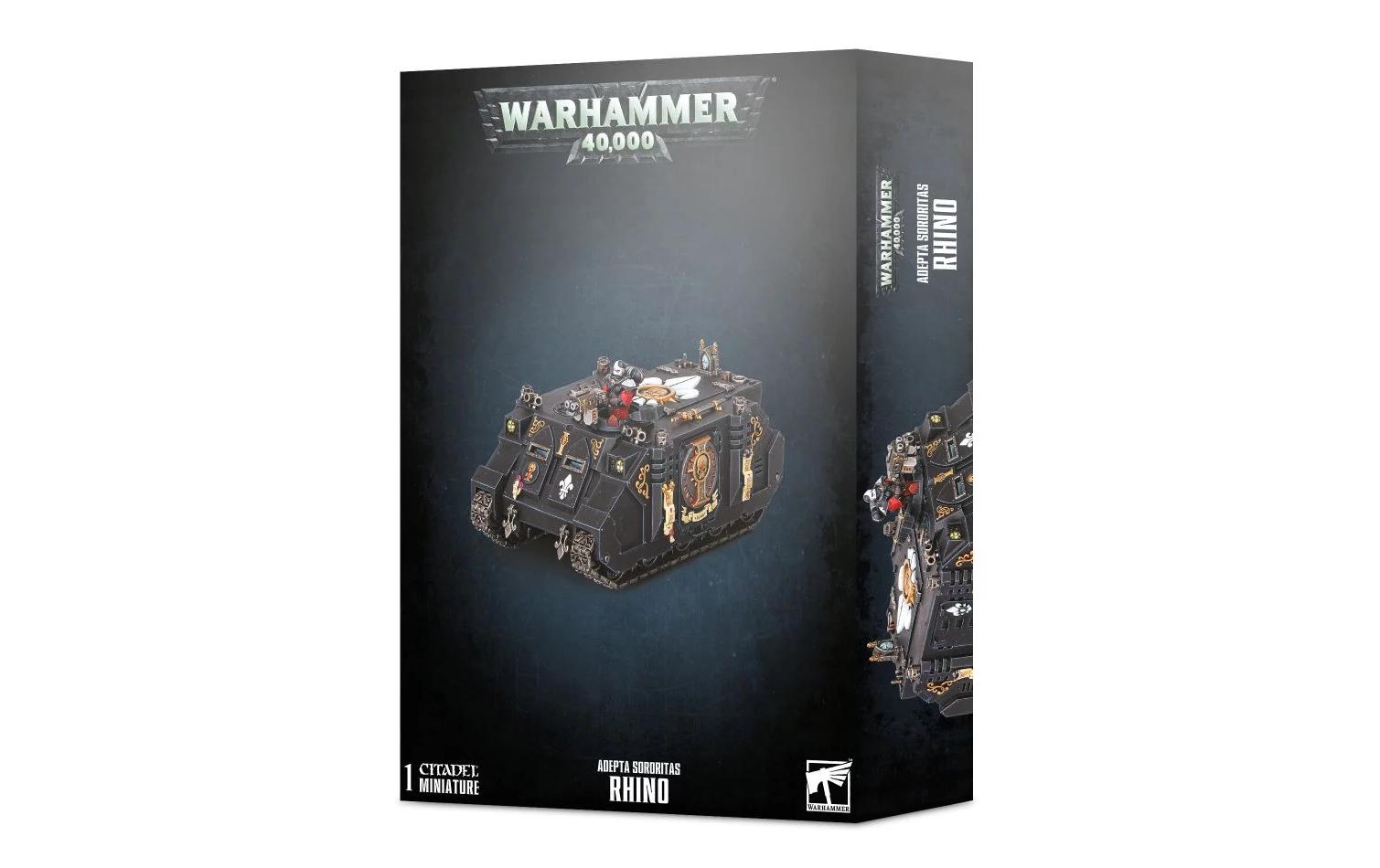 Fahrzeug Warhammer 40.000 Adepta Sororitas RhinoBausatz für 1 Fahrzeug
