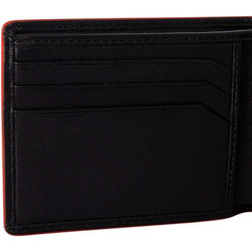BOSS - Cartera De Cuero Del Metro Negro