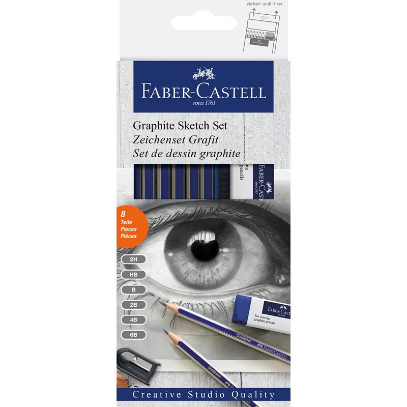 Faber-Castell<br>Blyantsæt Graphite Sketch