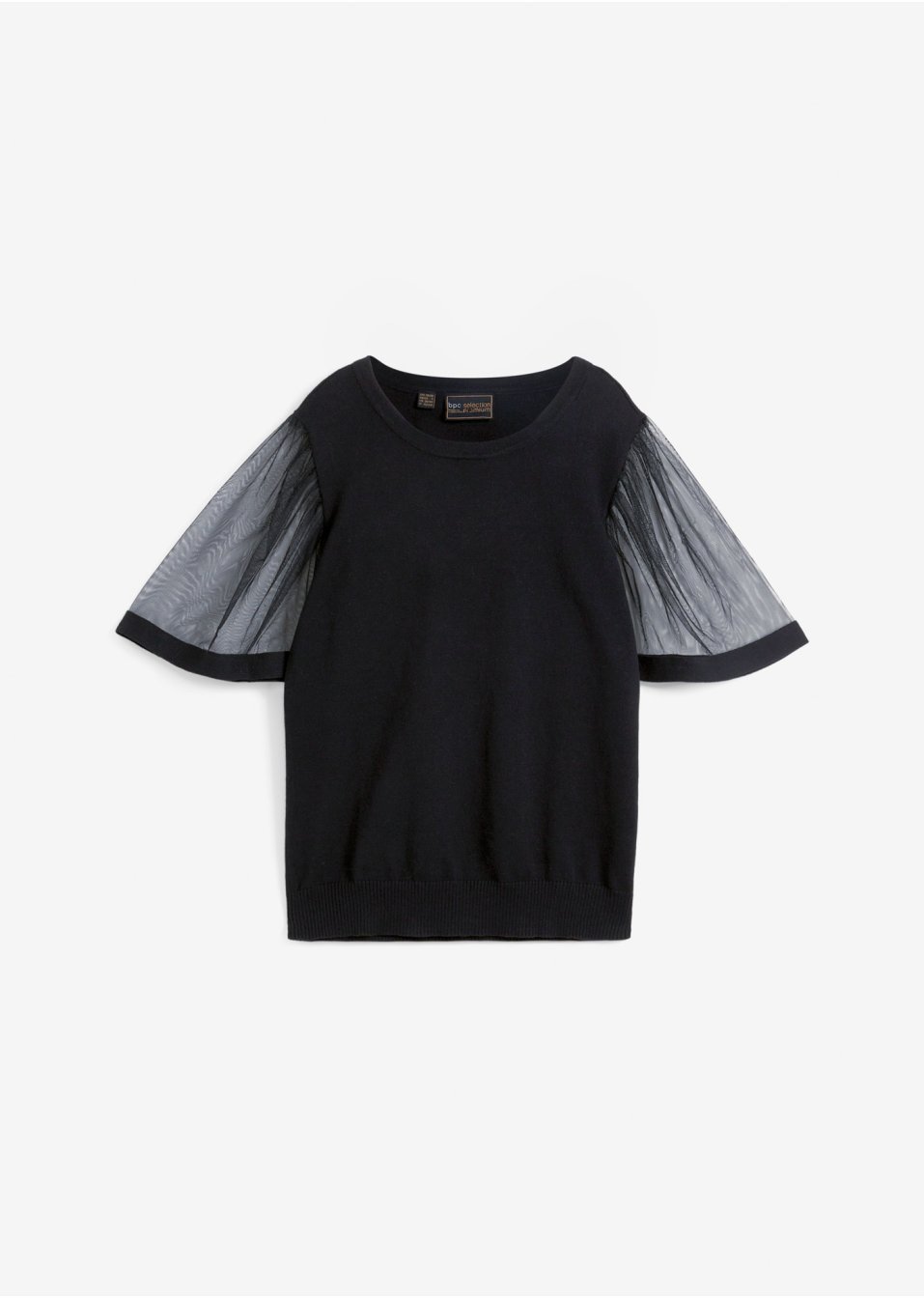 Pull avec manches en mesh
