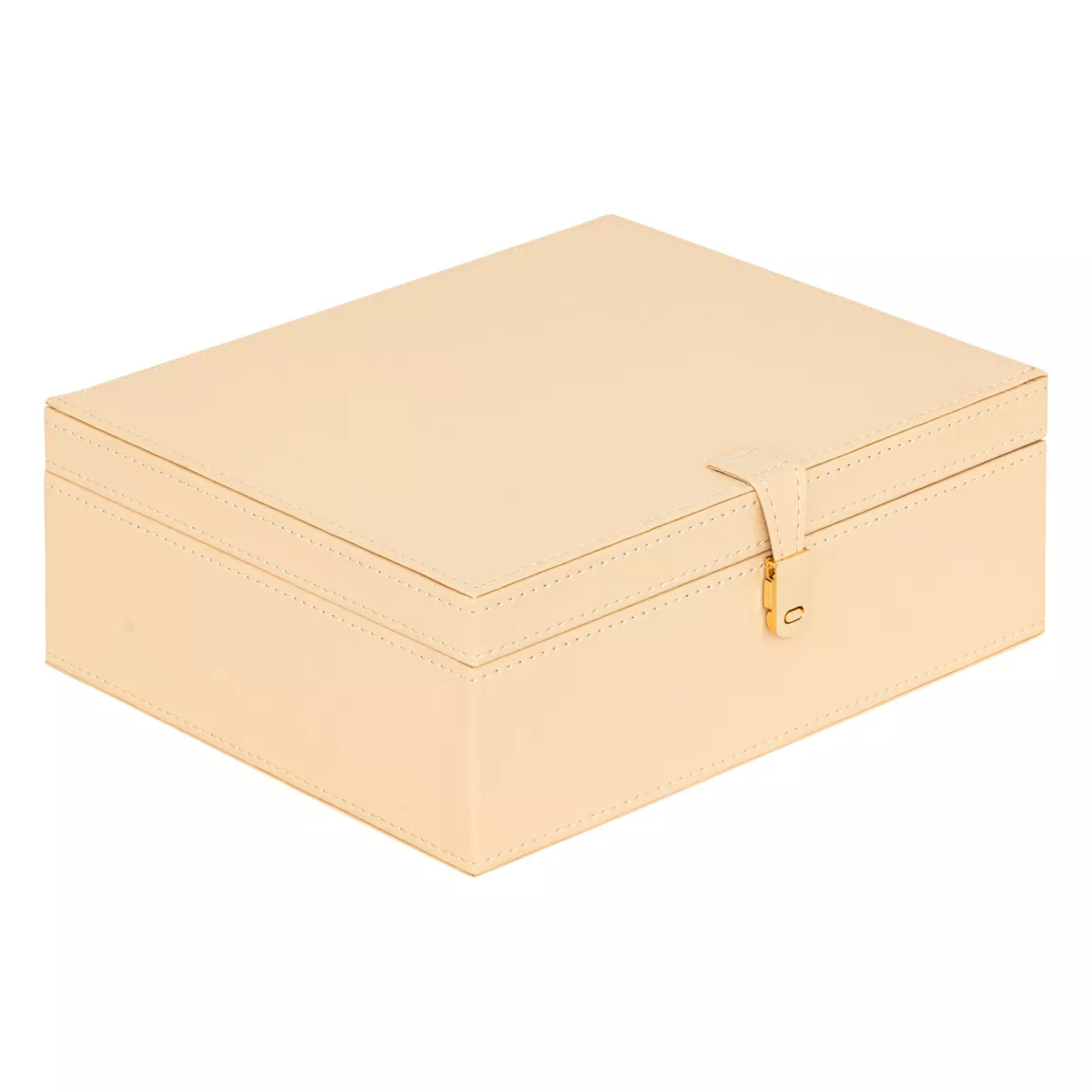 Boîte à bijoux (H20,5 cm) Hanifa Beige