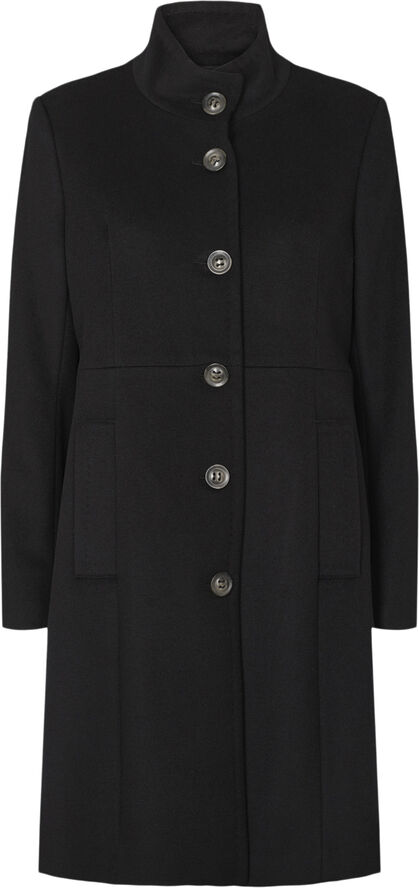 Sand Cashmere Coat W - New Parker Sort