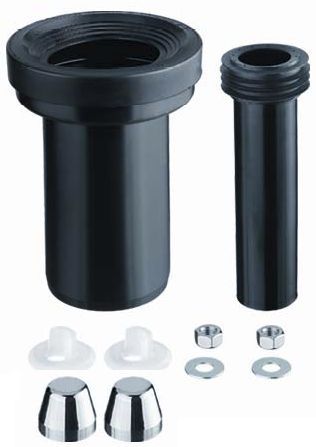 Mueller Wandcloset aansluitset 90-110 180mm