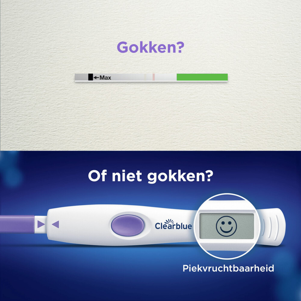 Clearblue Ovulatietest Digitaal Geavanceerd10 stuks