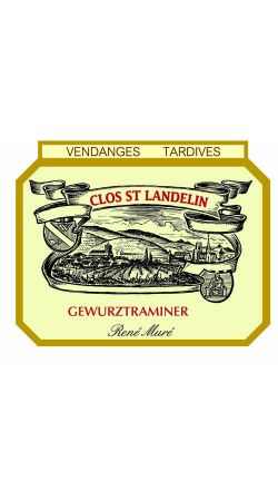 René Muré Vendanges Tardives Grand Cru Vorbourg 2010 Gewurztraminer Blanc d'Or