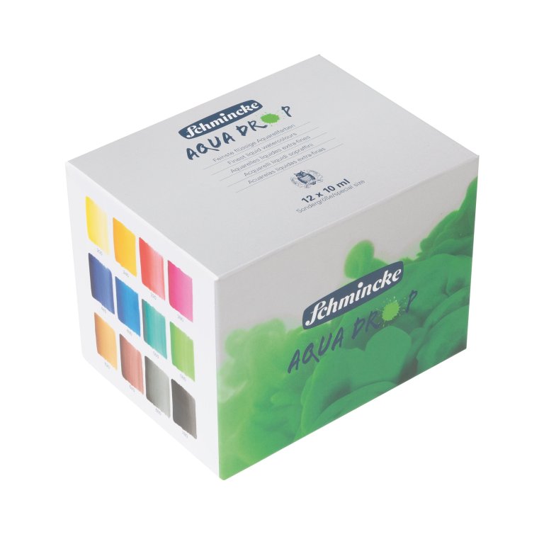 Schmincke flüssige Aquarellfarbe Aqua Drop, Set