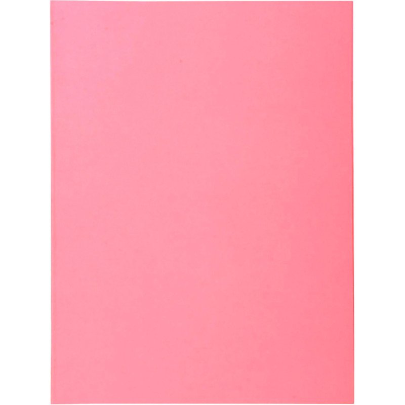 Chemise dossier 2 rabats Super Exacompta 24 x 32 cm couleurs assorties - Paquet de 5