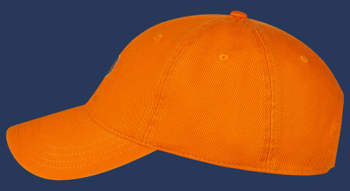 Promotion Baseballcap Baumwolle, Neonpeach