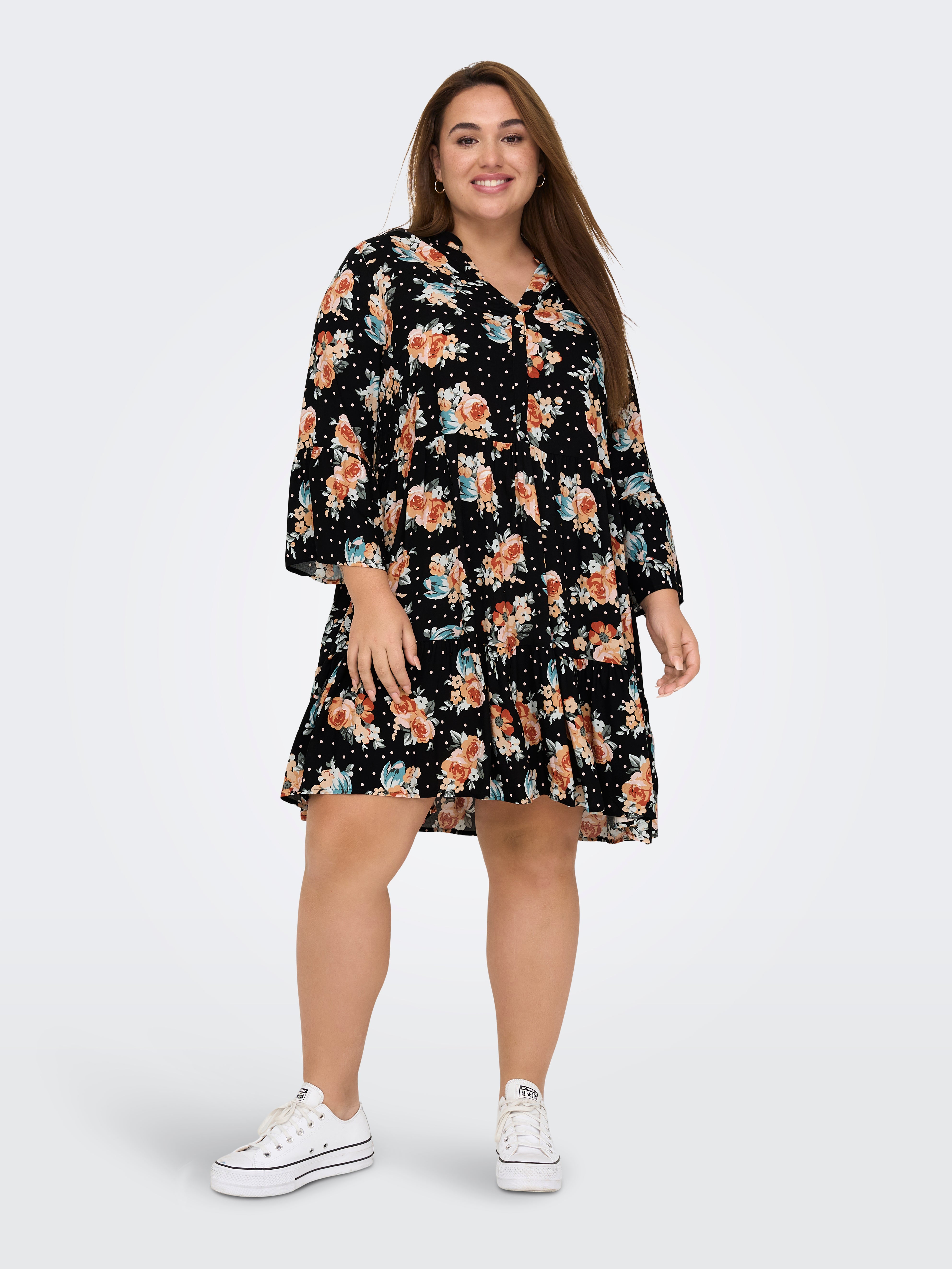 CARANITA Kurzes Kleid Black
