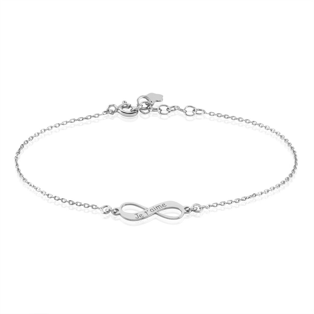 Bracelet Argent Blanc Wandis