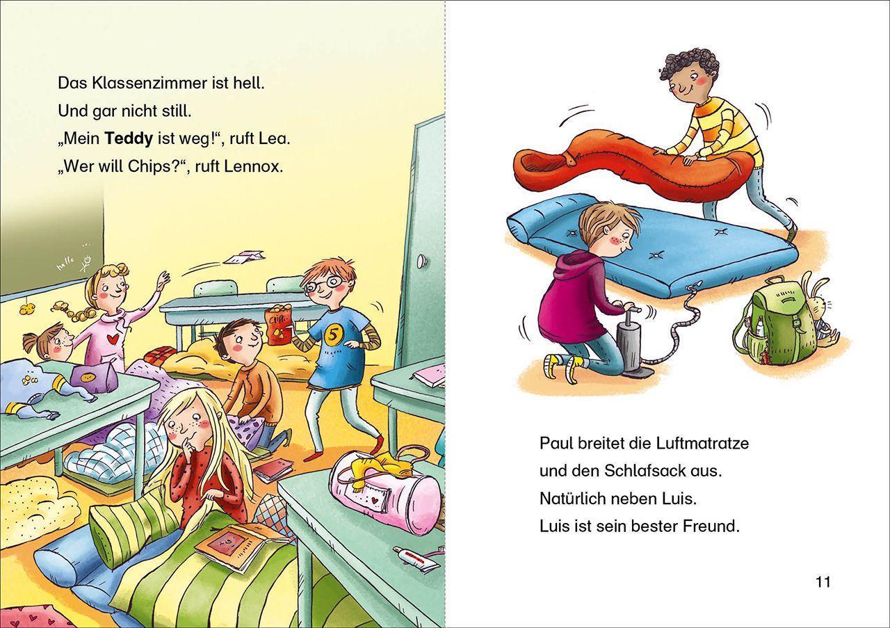 Leselöwen - Lesenacht im Klassenzimmer