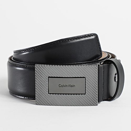 Ceinture Adjustable Formal Plaque Noir