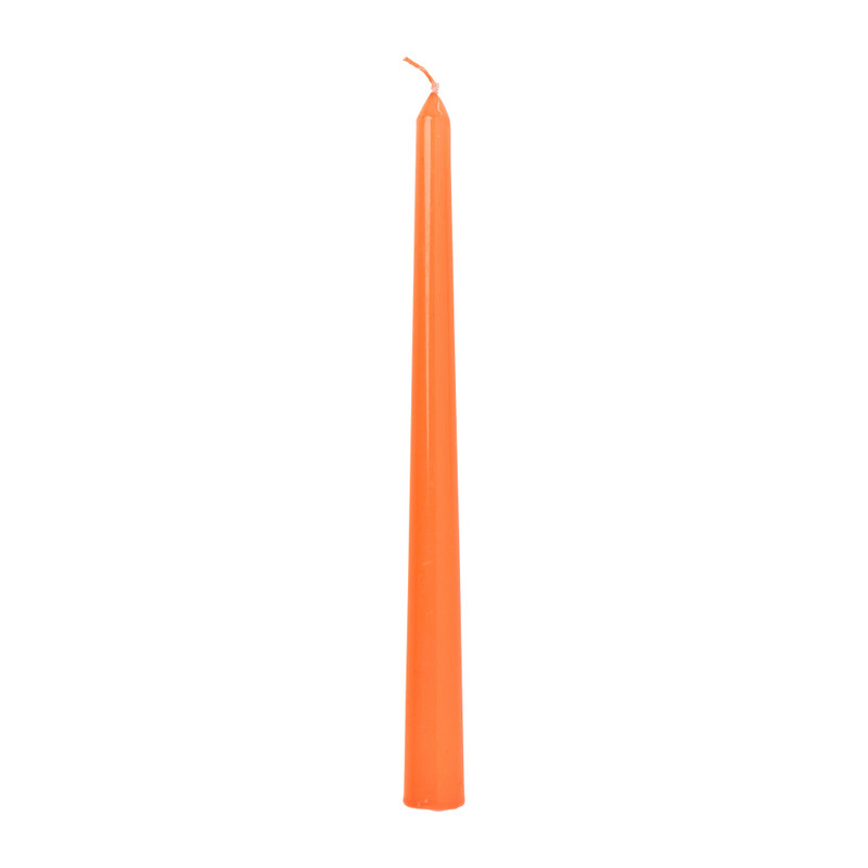 Dinerkaars glans - oranje - ø2x25 cm