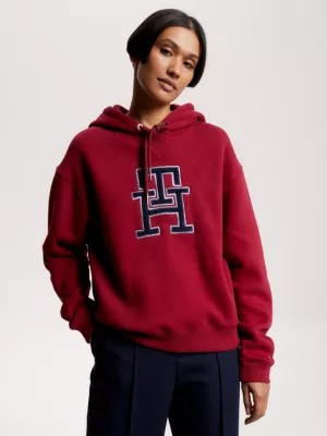 Moletom com capuz TH Monogram Modern Logo