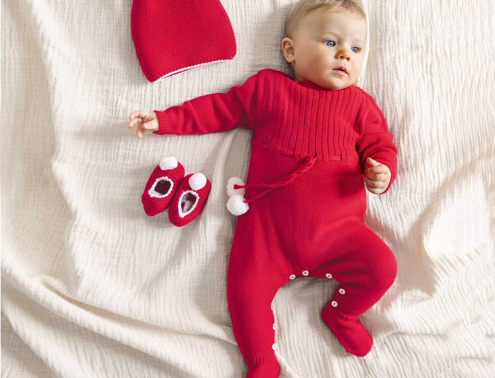 Combinaison bébé-Petit renne