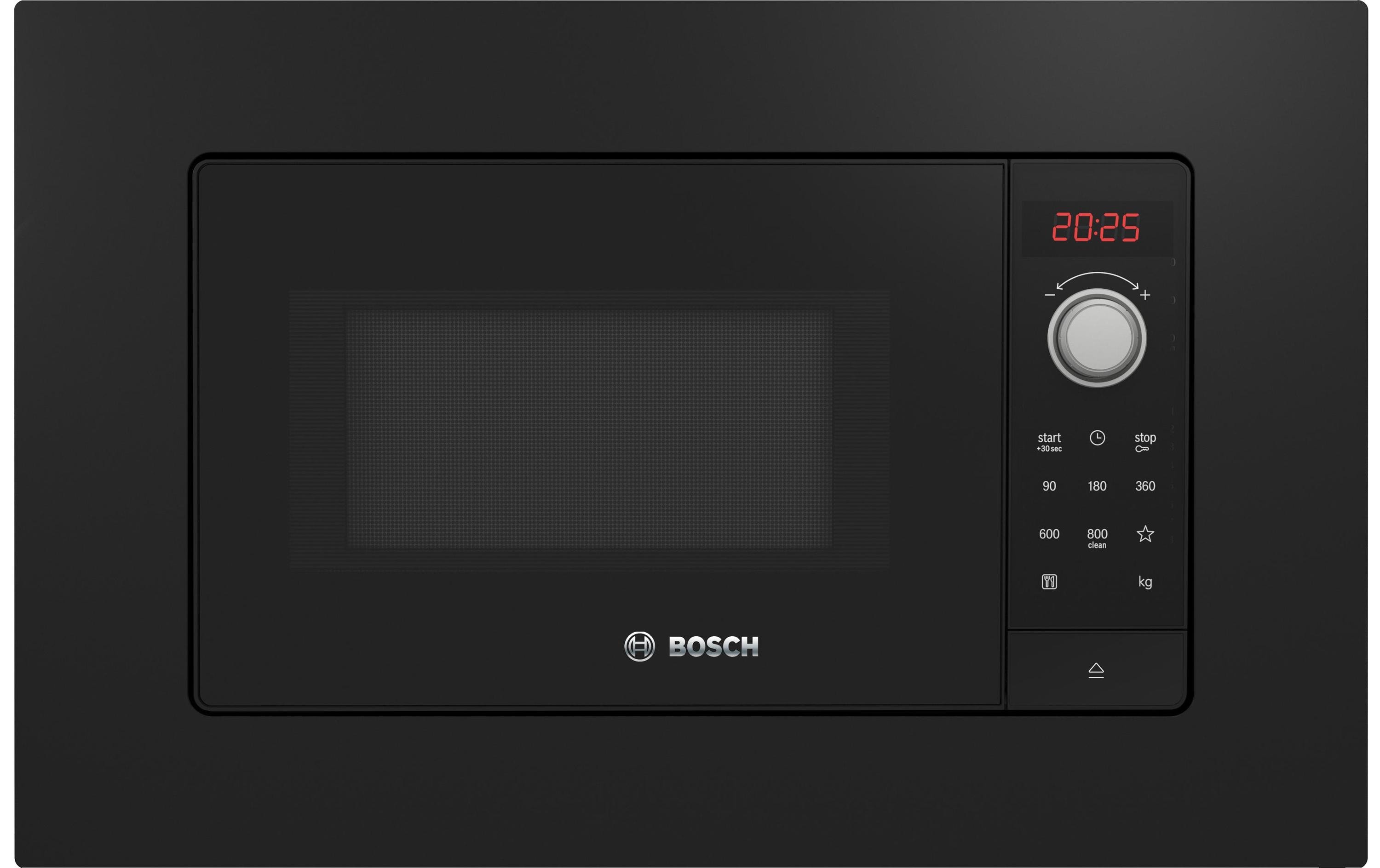 Einbaumikrowelle BFL623MB3 Schwarz<br>Einbau-Mikrowelle aus Edelstahl