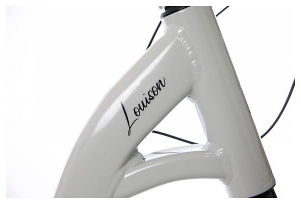 Vélo de Ville Électrique Bicyklet Louison Shimano Tourney 6V 400 Wh 700 mm Gris