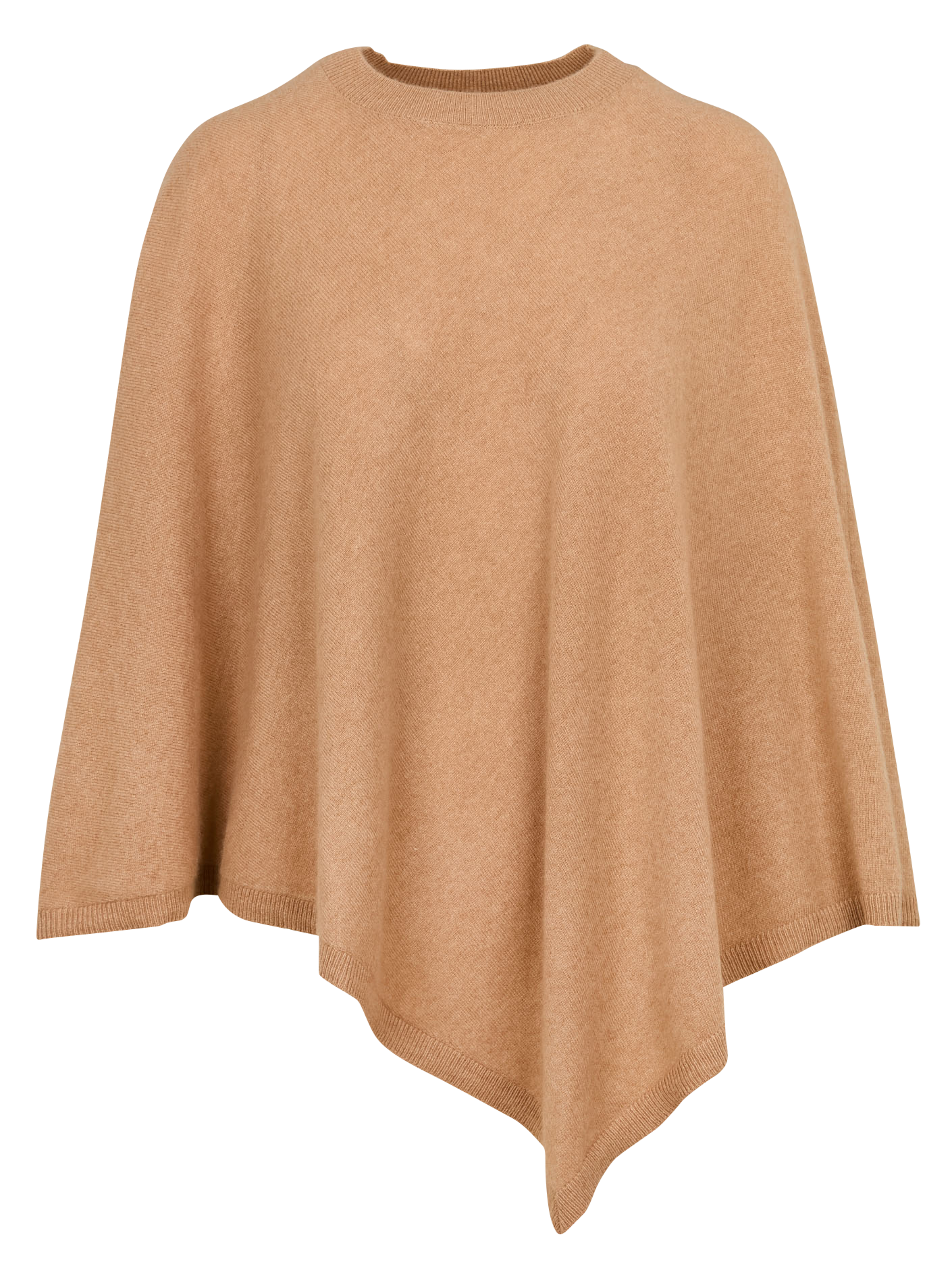 PRESTONY - Poncho en cachemire | Marron