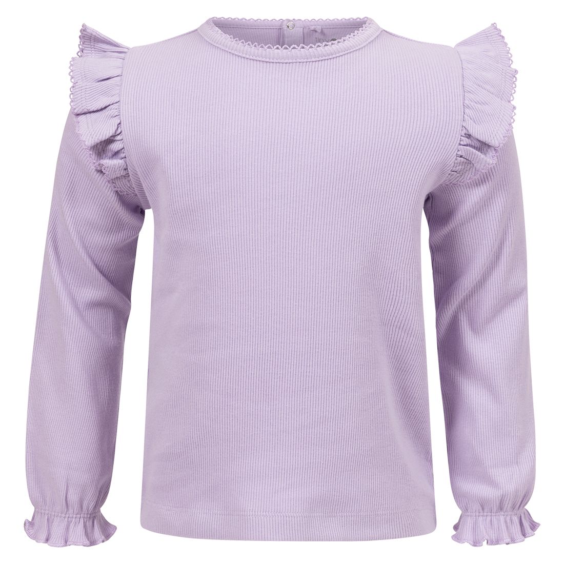 Langermet ribbestrikket topp Petunia