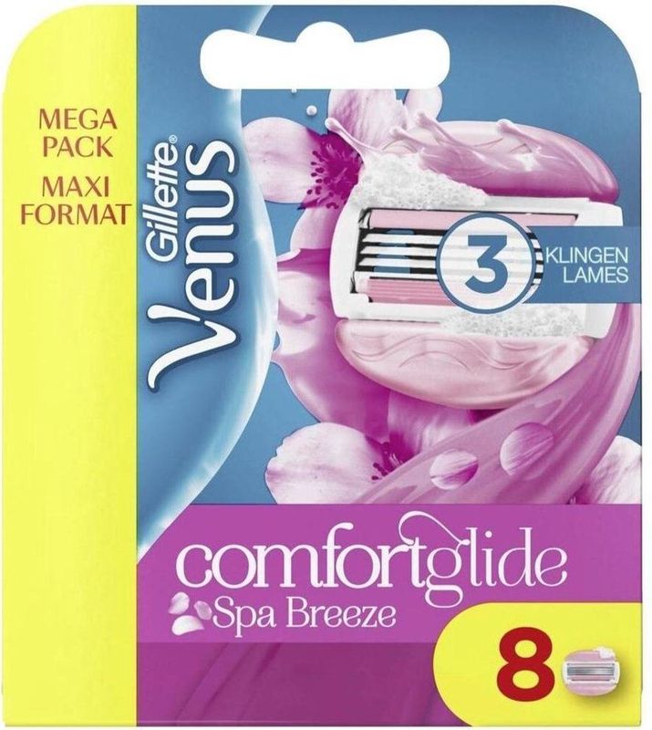 Gillette - Venus Comfortglide - Scheermesjes - 8 Navulmesjes