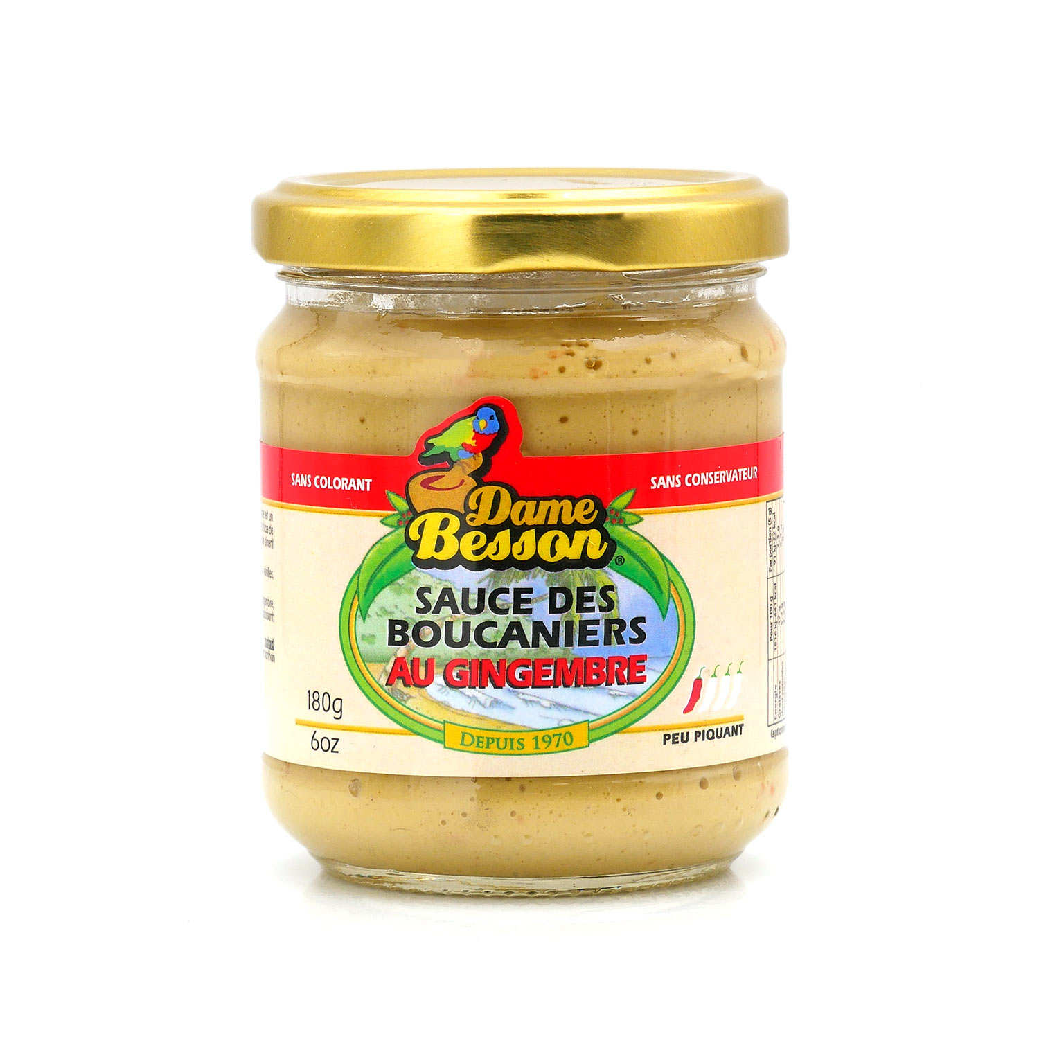 Sauce des boucaniers au gingembre