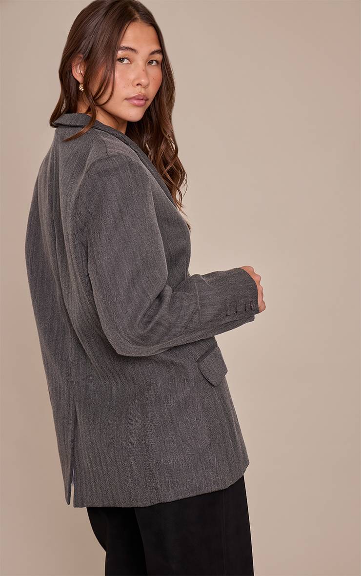 Charbon Blazer Premium Boyfriend