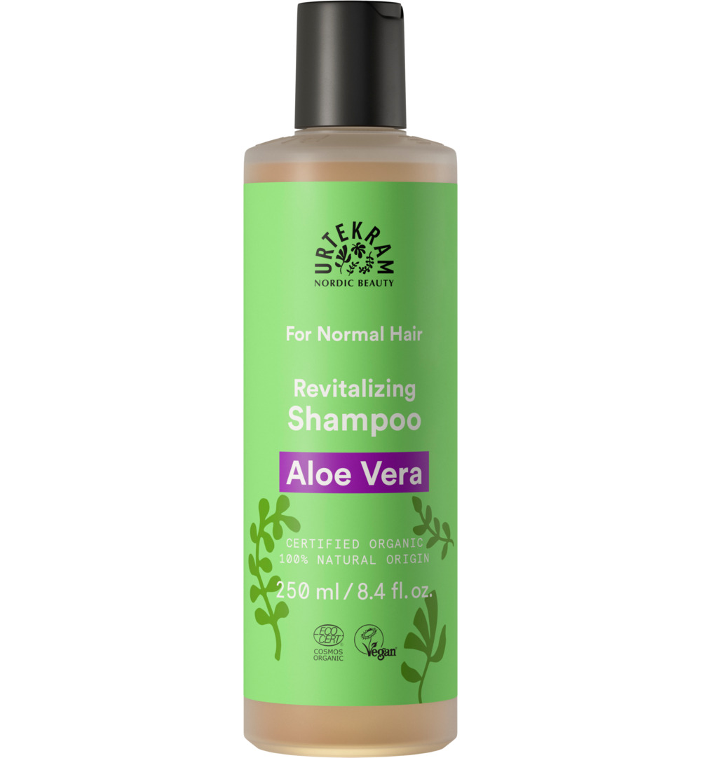 Urtekram Shampoo aloe vera normaal haar (250 ml)