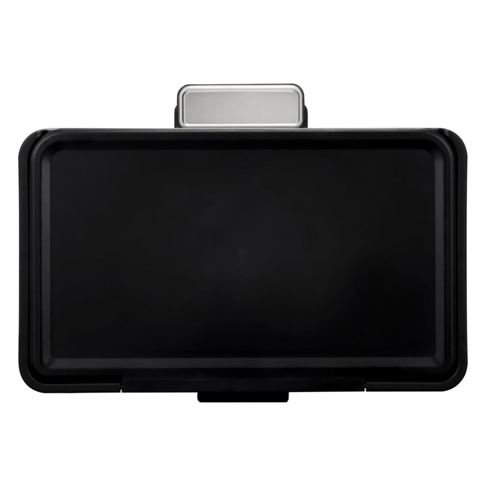 Poubelle à pédale essential 20+9 l noir