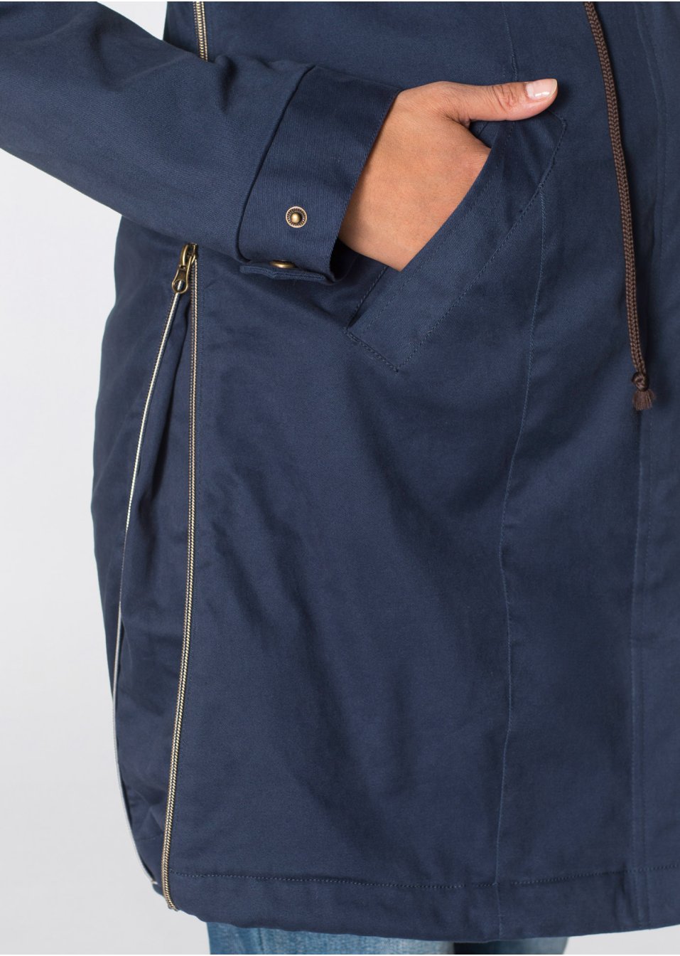 Parka de grossesse avec doublure polaire douillette