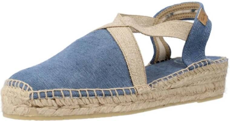 Toni Pons Verdi-V Dames Espadrilles Mari Blauw Canvas VERDIVmari