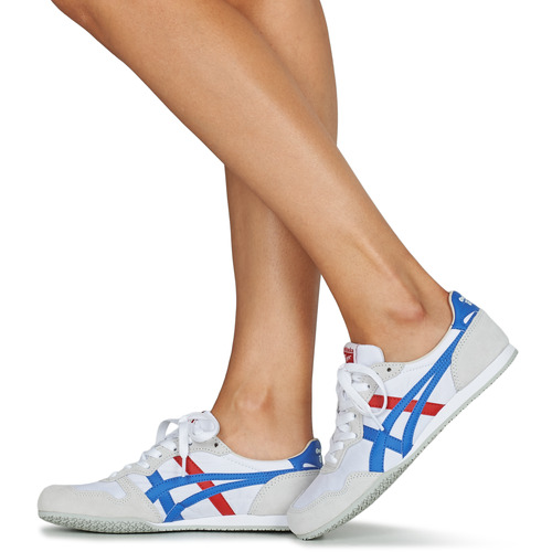 Onitsuka Tiger - SERRANO - Blanc / Bleu / Rouge