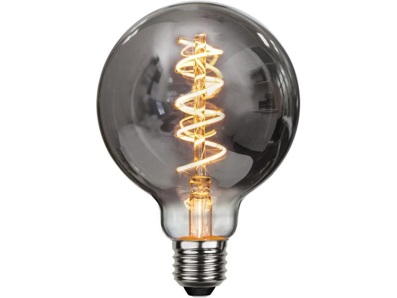 Star Trading Lampe LED Spiral Filament Smoke, 2 W (15 W), E Filament-LED-Leuchtmittel für Dekorationszwecke
