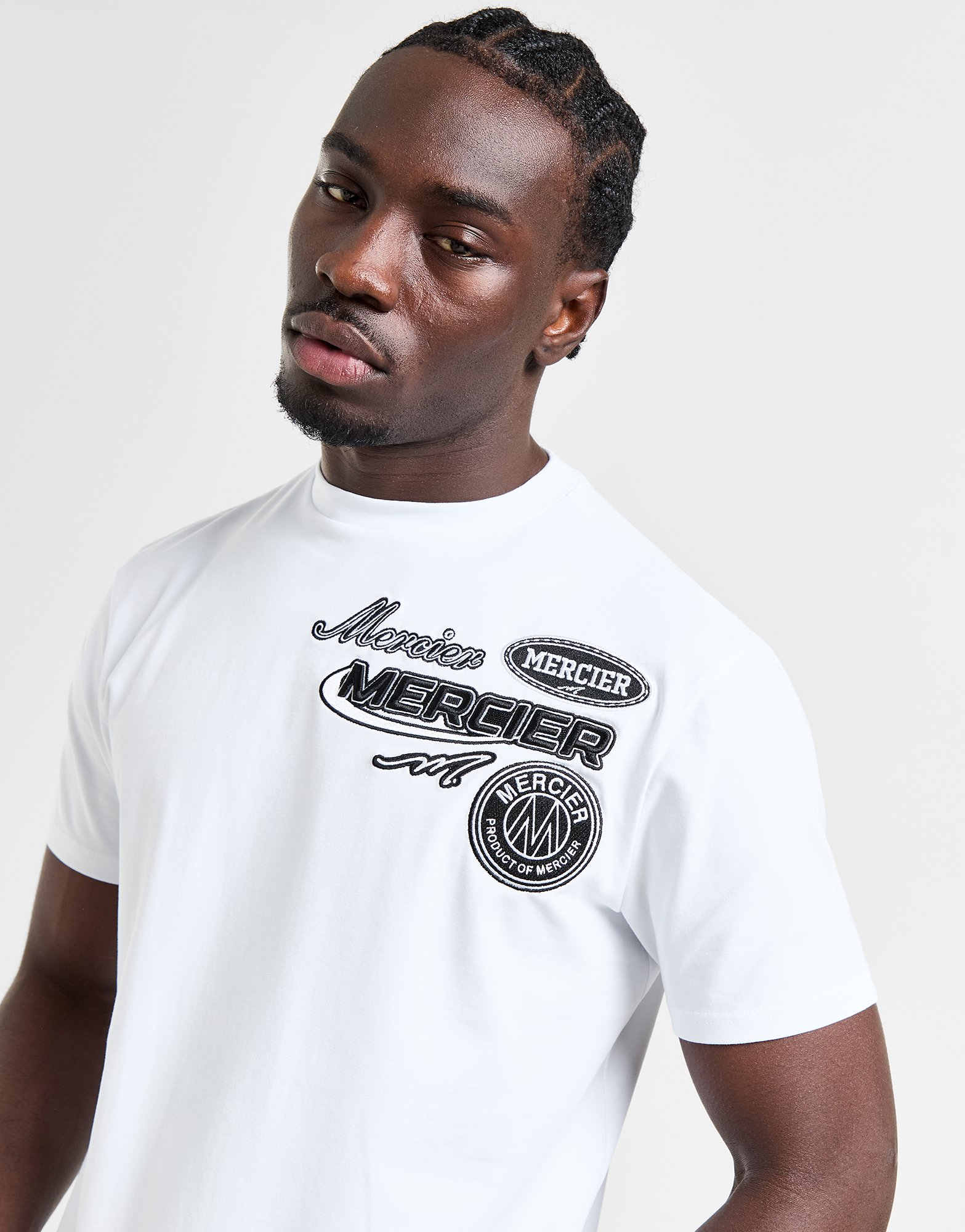 MERCIER T-shirt Racer Badge Homme
