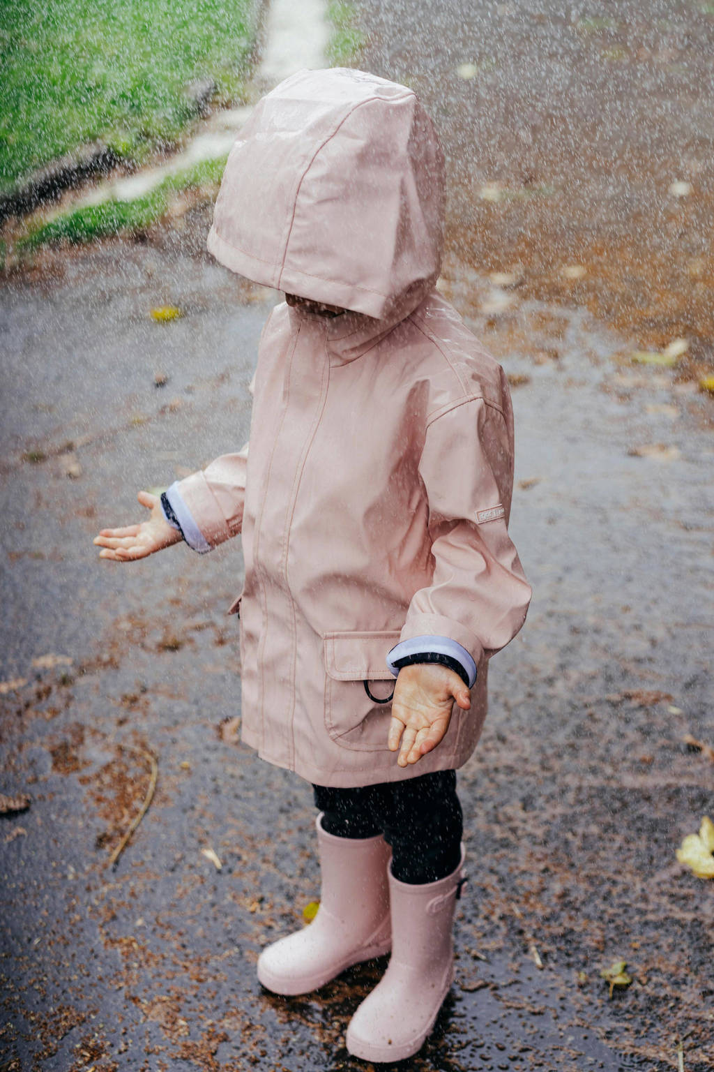 Igor unisex regenjas zomer Euri roze