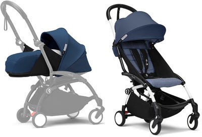 Stokke YOYO 3 Sportsvogn inkl. Newborn Pack, Air France Blue/White