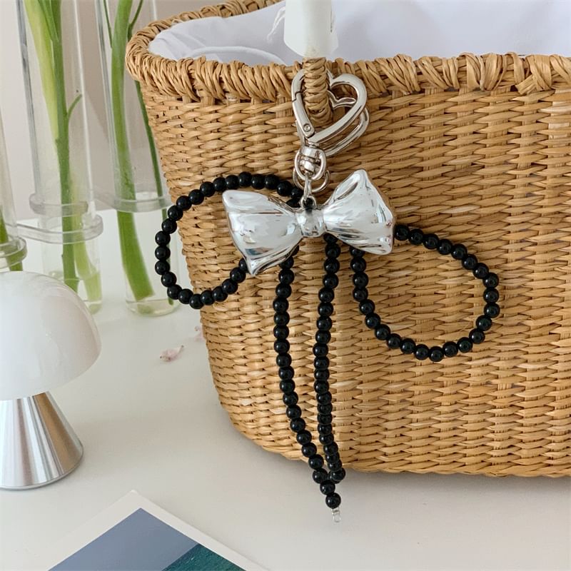 Olsin - Sleutelhanger / Set met strik / ketting van legering