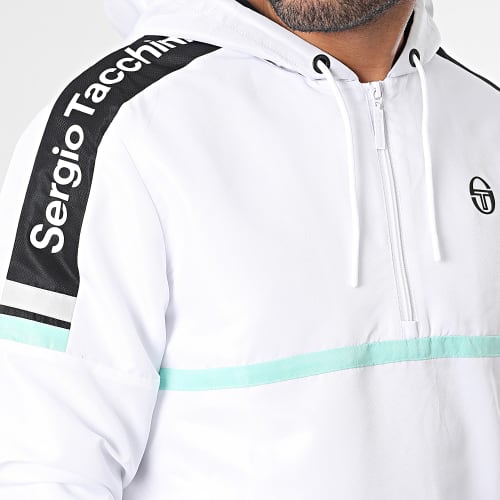 Veste Capuche Col Zippé Jura 39970 Blanc
