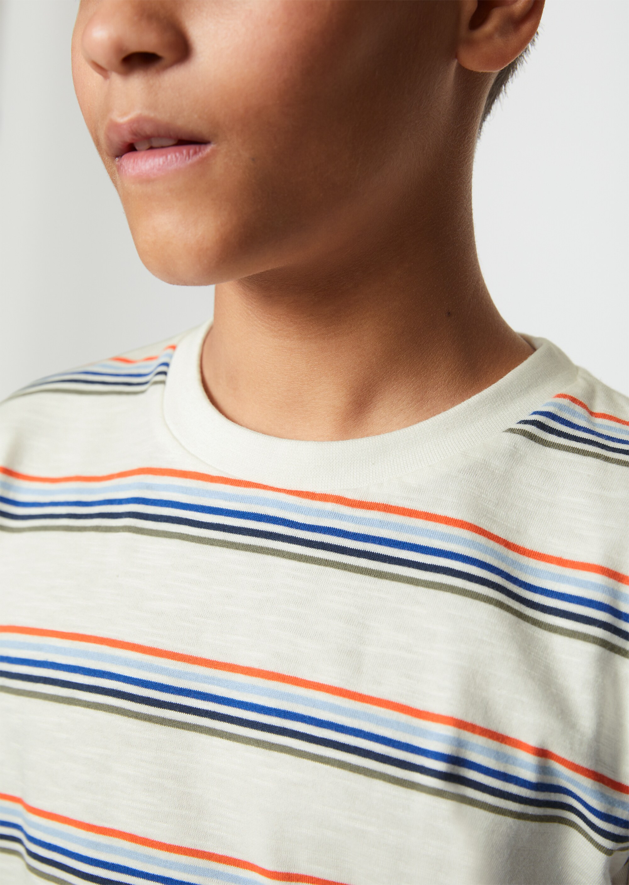 TEENS-BOYS T-Shirt mit garngefärbten Streifen