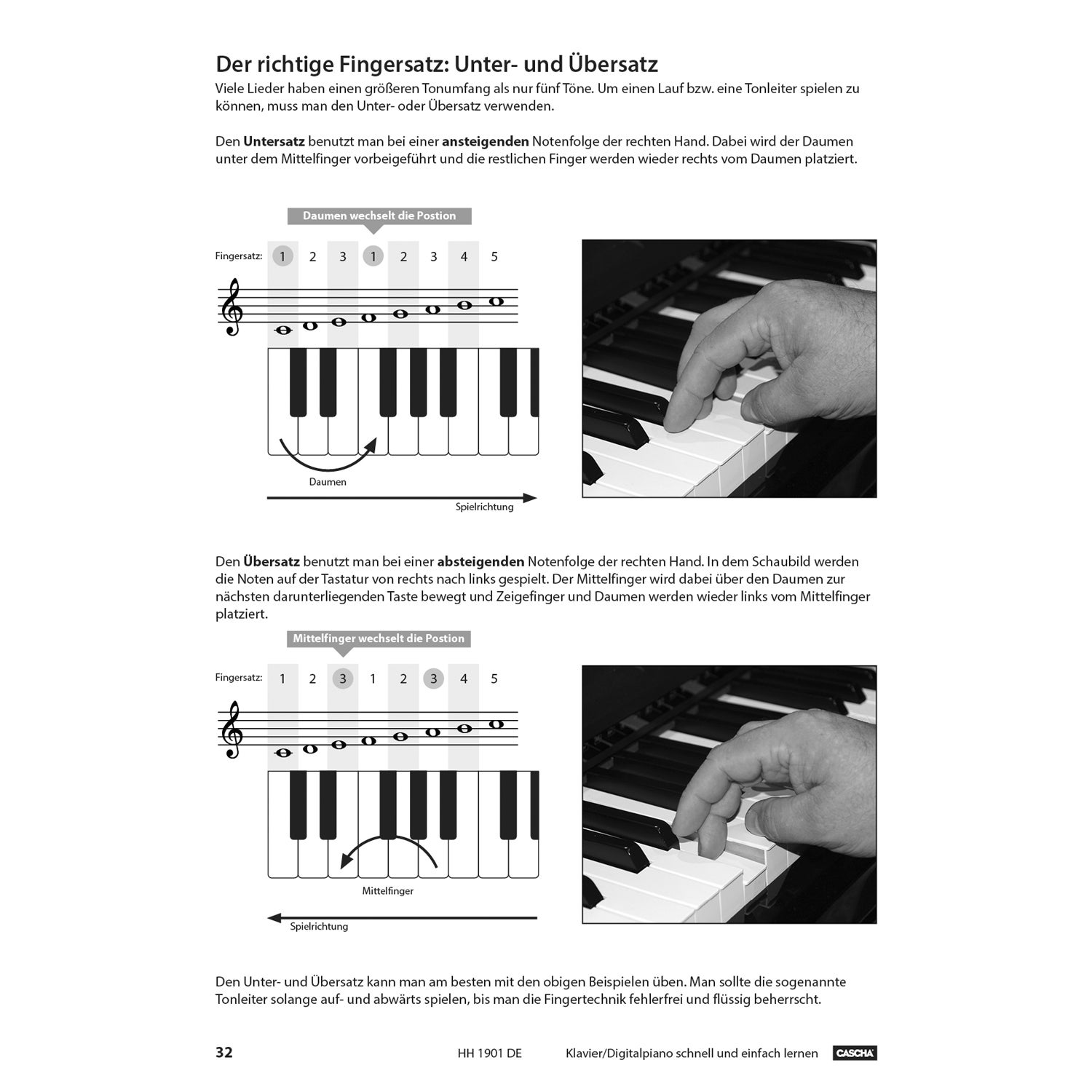 Cascha HH 1901 DE Klavier / Digitalpiano - Schnell und einfach lernen