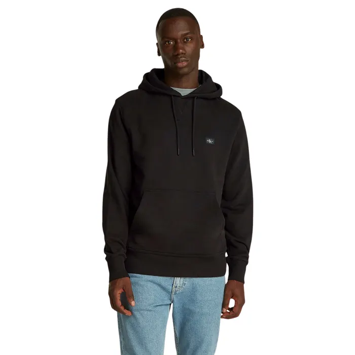 Calvin Klein Woven Label Hoodie Heren