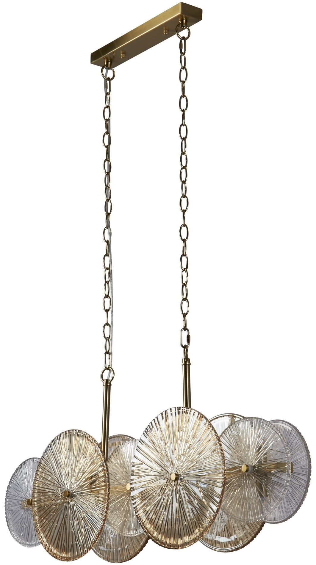 Hanglamp 88210-10BZ Wagon Wheel B90 x D16 cm