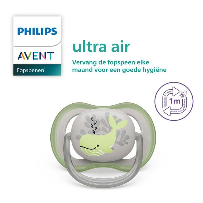 Philips Avent Soother Air 6-18M BOY X2