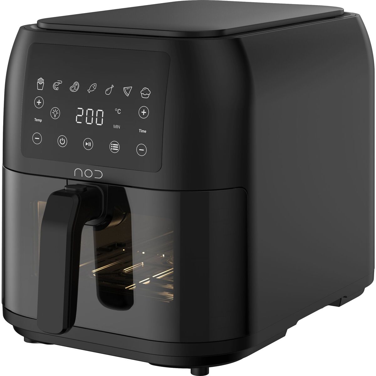 XXL Slim Airfryer 8L med vindu