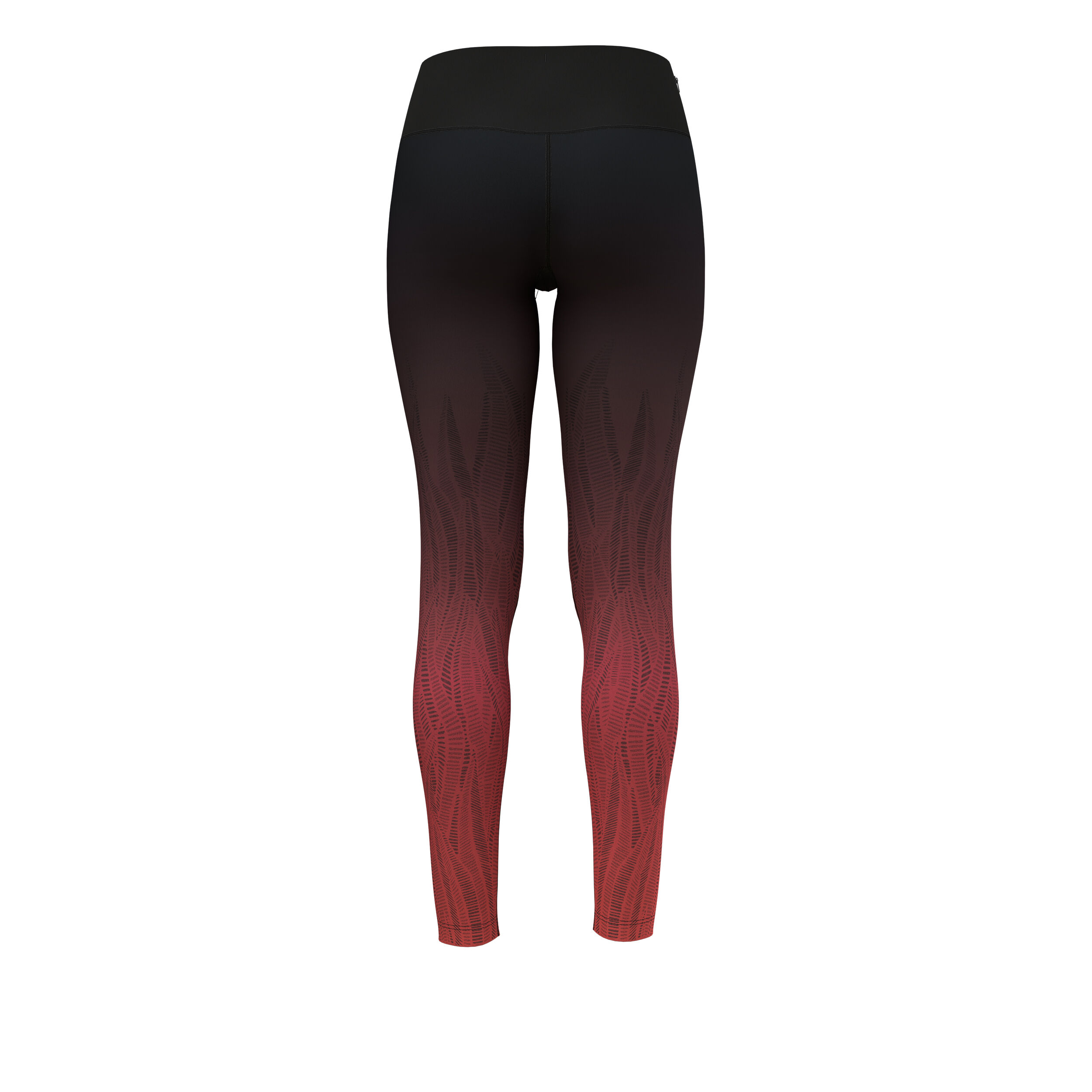 Odlo Print Collant Tight Femmes - Rouge