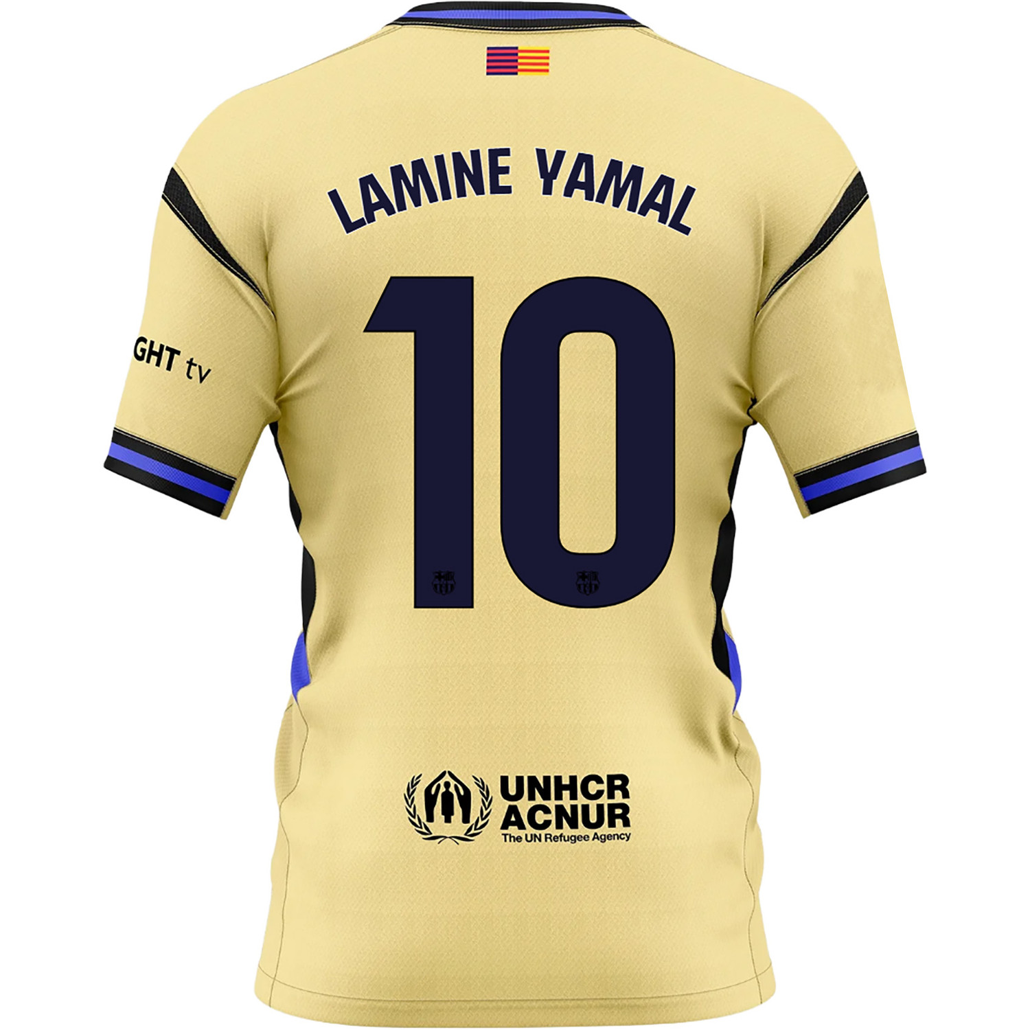 Nike FC Barcelona Uit Shirt Lamine Yamal 10