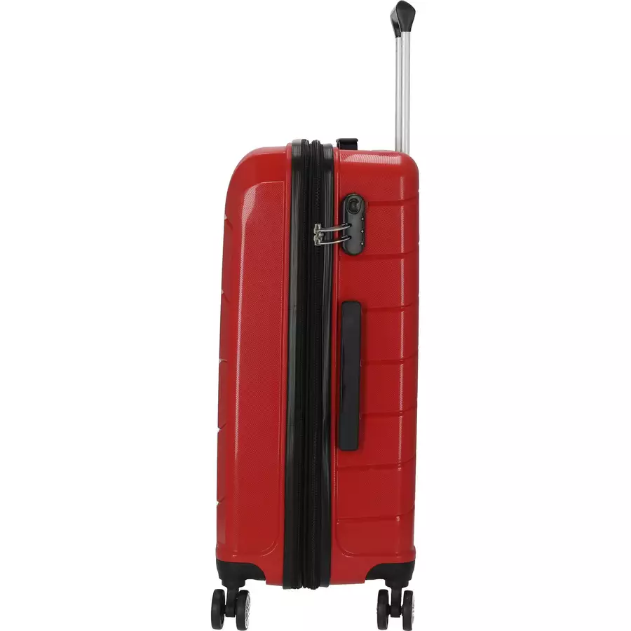 Gabol Midori - 4-Rollen-Trolley 66 cm M red