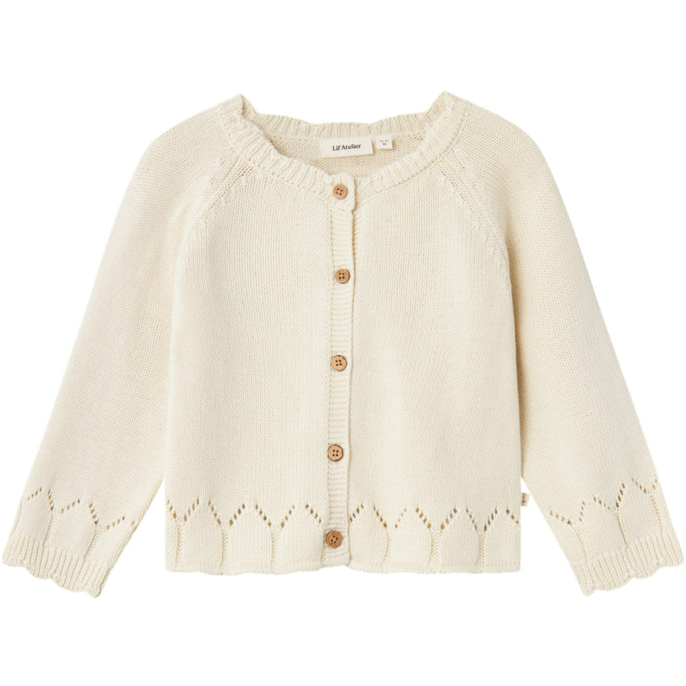 Køb Lil'Atelier Turtledove Ramla Strik Cardigan