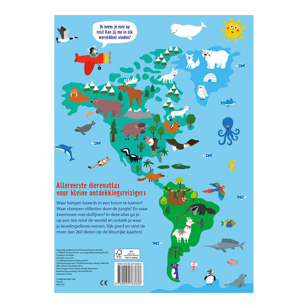 Mijn Allereerste Dierenatlas