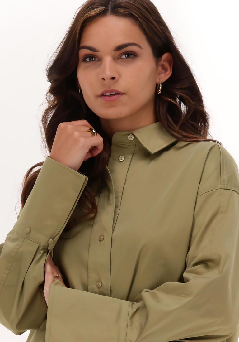 NOTES DU NORD groene notes du nord blouse davina blouse shirt